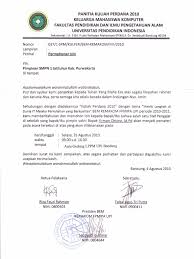 Demikian surat undangan ini kami sampaikan atas kerjasama dan kehadiranya kami ucapkan terima kasih. Contoh Surat Undangan Pemateri Contoh Surat
