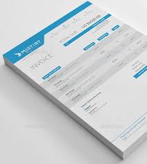 37 Best Psd Invoice Templates For Freelancer Bashooka Dizajn Menyu Dizajn Firmennogo Stilya Dizajn