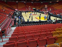 Americanairlines Arena Section 101 Miami Heat