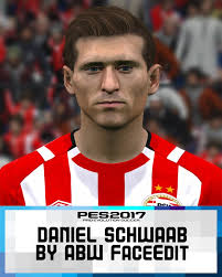 PES 2017 Faces Daniel Schwaab by ABW_FaceEdit ~ SoccerFandom.com