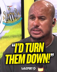 Gabby Agbonlahor EXPLAINS why Newcastle will NEVER be more attractive to  players than Man United! 👀