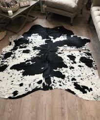 Black And White Cowhide Rug Tricolor Genuine Cowhide Rug In 2020 With Images Cow Hide Rug White Cow Rug Black Cowhide Rug