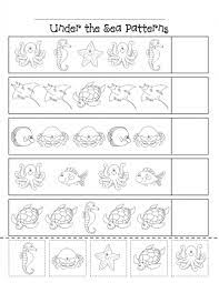 Crafts Actvities And Worksheets For Preschool Toddler And Kindergarten Pattern Worksheets For Kindergarten Pattern Worksheet Kindergarten Worksheets Printable