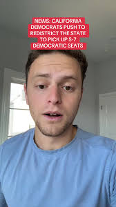 California Democrats Push for Redistricting Changes