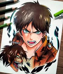 I Ll Kill Every Last One Of Them And Break Free Of These Walls Eren By Trimnie Visit Our Website Anime Character Drawing Anime Anime Drawing Styles