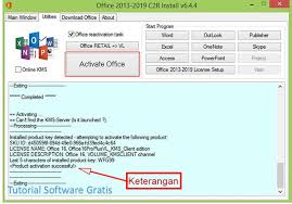 Activate the office 2019, office 2010, office 2013, office 2016, and office 365 Cara Aktivasi Office 2019 Dengan Kms Tutorial Software