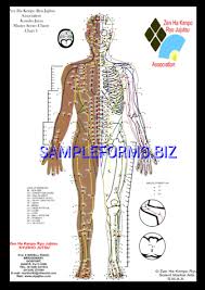 Pressure Point Chart Templates Samples Forms