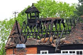 Devastation caused to Ye Olde Six Bells pub in Horley - Surrey Live