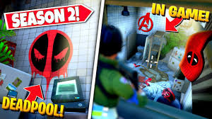 All skins, full hd emotes videos, leaked items ④nite.site. New Season 2 Secret Deadpool Room Found In Game In Fortnite Battle Royale Youtube