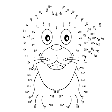 Honden, telling, onderwijs, spel, kleur, boek. Leuk Voor Kids Leeuw