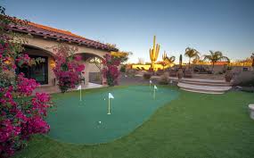Having your own putting green in your backyard makes it easy to practice putting in your spare time. 25 Golf Backyard Putting Green Ideas