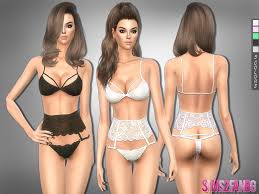 I guess it's because maxis match cc often relies on existing meshes while alpha cc makes their own meshes, so they tend to be more creative. Lingerie Downloads The Sims 4 Catalog