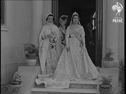 Black wedding dresses are often considered to be rebellious or rocked only by goth queens. Wedding Of King Farouk Of Egypt 1951 The Royal Watcher