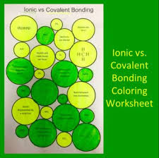 Ionic Vs Covalent Bonding Coloring Worksheet My Chemistry Students Glued Them Into Their Intera Covalent Bonding Covalent Bonding Worksheet Color Worksheets