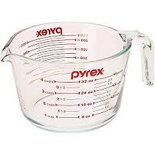 Browse great deals & a large selection online today! Amazon Com Pyrex Measuring 4 Cup 32 Oz Glass Clear Red Bake And Serve Sets Kitchen Dining