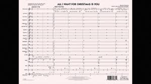 all i want for christmas is you arranged by paul murtha