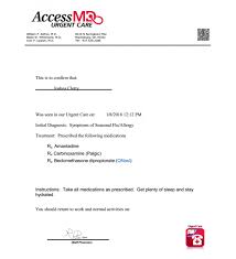 Urgent Care Access Md In 2020 Doctors Note Template Doctors Note Urgent Care