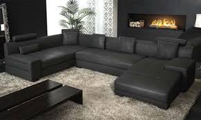 Modern Natuzzi Leather Sectional Black Leather Couch Black Leather Sofas Leather Couches Living Room