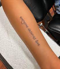 Script fonts for tattoos is one way to express your unique creativity. Grace Midwest Some Dainty Handwriting And Script Tattoos Facebook