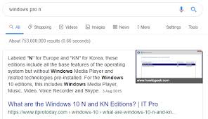 I found people are wondering what the differences are between some editions, windows 10 pro vs pro n, for instance, so i'd like to talk about it. What Is The Difference Between Windows 10 Pro And Pro N Quora