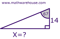 Do any of the following worksheets for practice with tangent ratio questions. Sine Cosine And Tangent To Find Side Length Of A Right Triangle