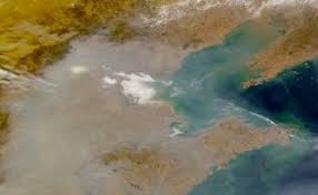china pollution from space pollution china space