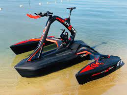 Water Bike Premium Red Shark Bikes Portable Water Bikes Water Bike Pedal Boat Water Crafts