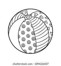 Beach ball coloring page from misc. Ball Coloring Pages Coloring Best B88 Advance