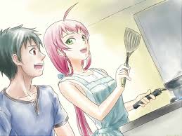 The Devil Is A Part Timer Maou And Emi Maou X Emi Tumblr Hataraku Maou Sama Hataraku Maō Sama Anime Cupples