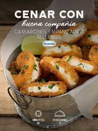 Camarones Empanizados Rellenos Receta Camarones Empanizados Recetas De Comida Comida