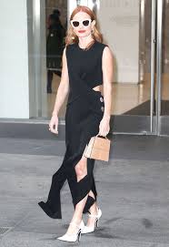 Celebs Are All About Little Black Dresses Right Now 7 Outfits To Prove It All Black Dresses Black Dress Outfits Topshop Pinafore Dress