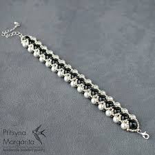 Bead Bracelet Clipart Black And White Pin By Beth Moraes On Poderas D Pedras In 2020 Bead Woven Bracelet Beaded Bracelets Unique Beaded Bracelet