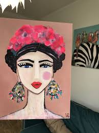 Фри́да ка́ло де риве́ра (исп. Pin By Les Nanas Nouvelle Caledonie On Dessin Lovers Art Art Papaya Art