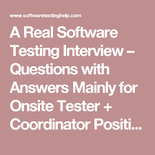 Top Manual Testing Interview Questions For Experienced Professionals Interview Questions This Or That Questions Software Testing Interview Questions