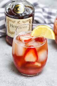 It will give you a pleasant experience with aromatic smell. The Best Strawberry Hennessy Drink