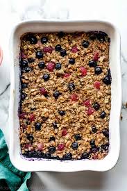 This low carb oatmeal recipe is for one person, but you can easily scale it for any number of servings you like. 1 Bowl Baked Oatmeal Sally S Baking Addiction