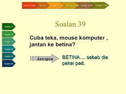 Check spelling or type a new query. Bermacam Contoh Teka Teki Lawak Dan Jawapan Yang Baik Untuk Ibubapa Contoh Resume Cover Letter Curriculum Vitae Terbaik