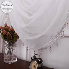 See more ideas about curtains, swag curtains, french country decorating. Budloom Swag Curtains For Kitchen Sheer Valance Curtain For Living Room Short Curtains For Bedroom White Tulle Window Decoration Curtains Aliexpress