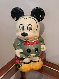 What is the worth of a Mickey Minnie turnabout cookie jar?