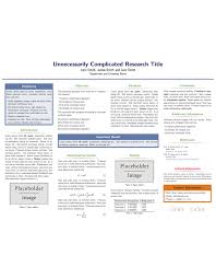 Conference Posters Poster Presentation Template Conference Poster Landscape Poster