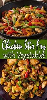 Chicken Stir Fry Recipe Stir Fry Chicken Allchickenrecipes Com Recipe Chicken Vegetable Stir Fry Stir Fry Recipes Chicken Chicken Recipes