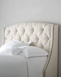 Bernhardt Rami Wing Queen Tufted Headboard Karyola Yatak Basliklari Yatak Odalari