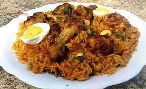 Al Kabsa Traditional Saudi Rice Chicken Dish Recipe Food Com Recipe Recipes Kabsa Recipe Kabsa Recipe Chicken