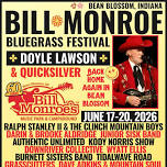 Bill Monroe's Bluegrass Festival 2026