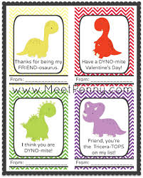 Then, you'll need cardstock the color of your dinosaurs. Free Printable Valentine S Day Cards For Kids Meet Penny