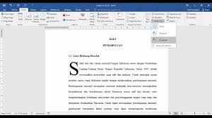 Cara Buat Huruf Depan Paragraf Besar Seperti Di Koran Pada Microsoft Office Word Youtube