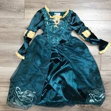 Disney Store Brave Princess Merida Dress Halloween