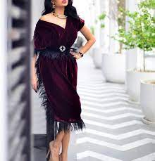 المصممة عليـا آل ضاعن العجمي on instagram red velvet designer dresses evening dresses dresses