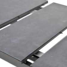 Alu ausziehtisch glasplatte von inko. Anhtrazit Alu Gartentisch Ausziehbar 130 240cm