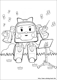 Mewarnai robo car poli amber silahkan download gambar robo car poli. Robocar Poli Coloring Pages For Kids Visual Arts Ideas